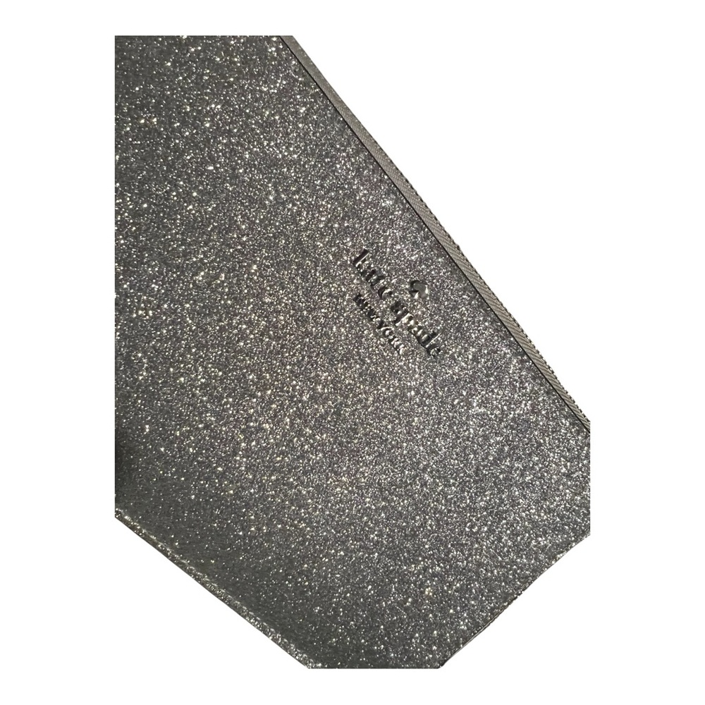 Kate Spade Glittery Silver Clutch/Purse - Picture 2 of 3